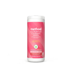 all-purpose cleaning wipes - pink grapefruit, 30 ct