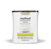dishwasher packs - lemon mint, 30 ct