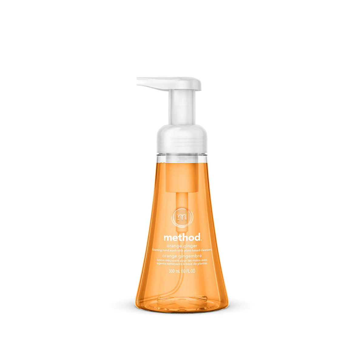 foaming hand wash - orange ginger, 10 fl oz