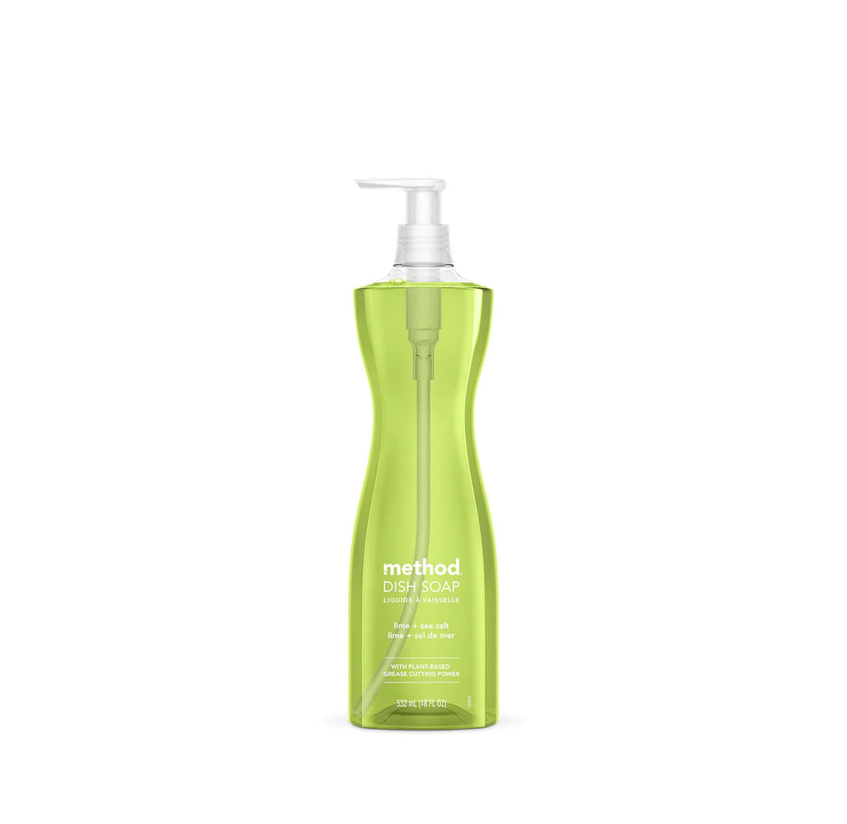 dish soap - lime + sea salt, 18 fl oz