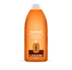 squirt + mop hardwood floor cleaner refill - almond, 68 fl oz