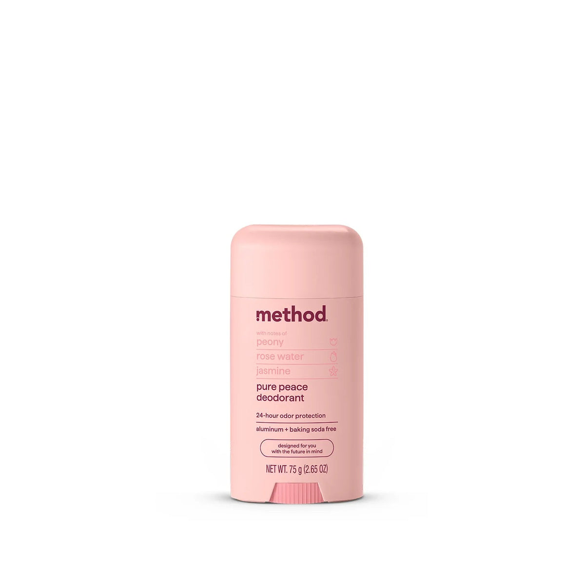 aluminum free deodorant - pure peace, 2.65 oz