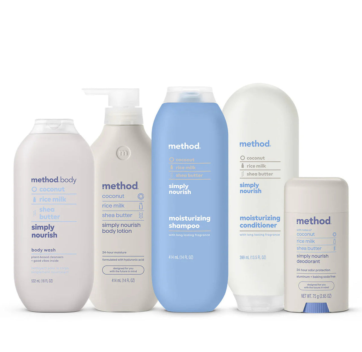body + hair bundle - simply nourish, 62.15 oz